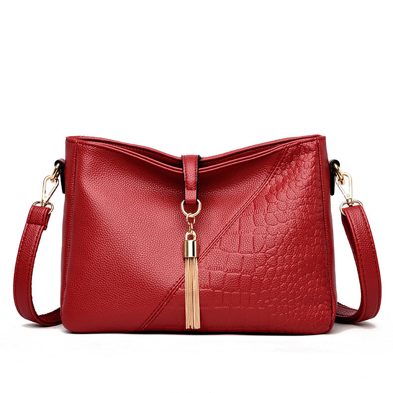 Street Fashion PU Leather Lady's Messenger Bag