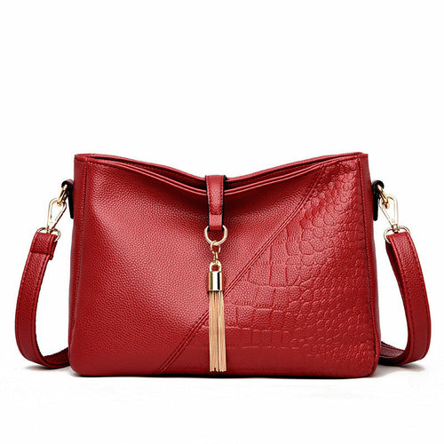 Street Fashion PU Leather Lady's Messenger Bag