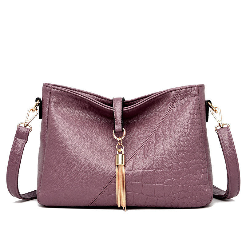 Street Fashion PU Leather Lady's Messenger Bag