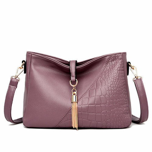 Street Fashion PU Leather Lady's Messenger Bag