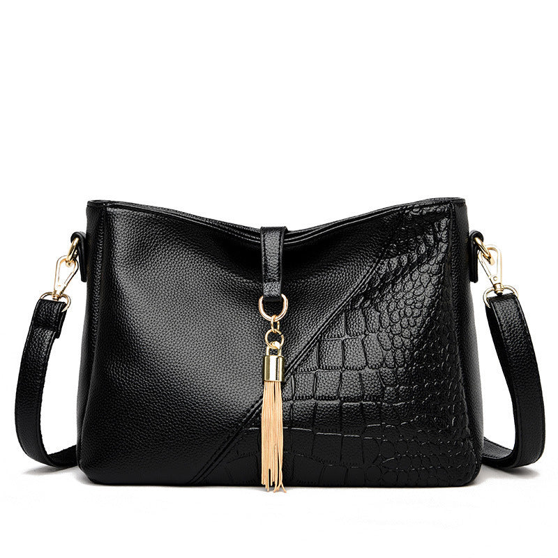 Street Fashion PU Leather Lady's Messenger Bag