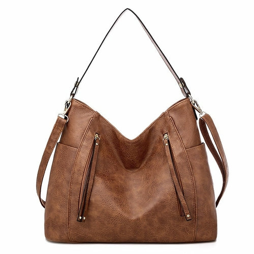 Sweet Ladies' High Quality Solid Color Messenger Bag