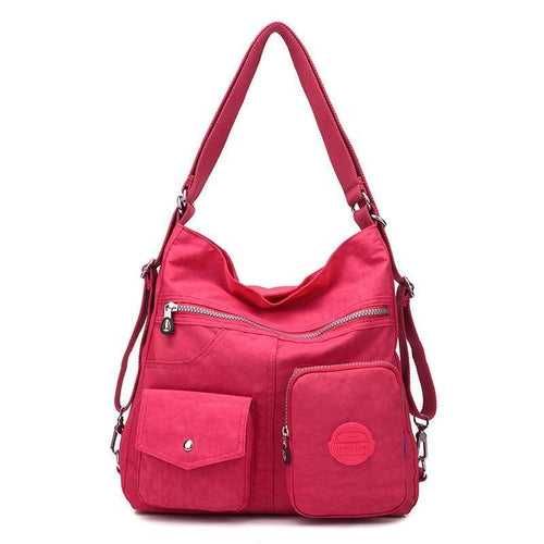 Waterproof Multi-functional Nylon Bag For Ladies