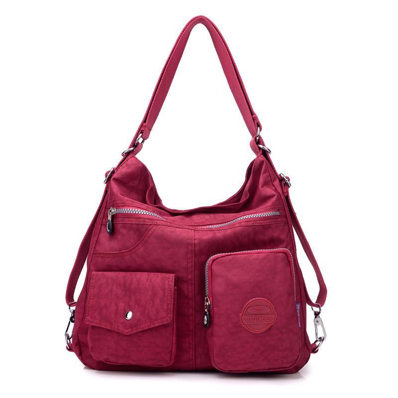 Waterproof Multi-functional Nylon Bag For Ladies