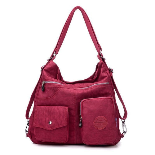 Waterproof Multi-functional Nylon Bag For Ladies