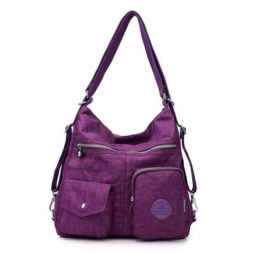 Waterproof Multi-functional Nylon Bag For Ladies