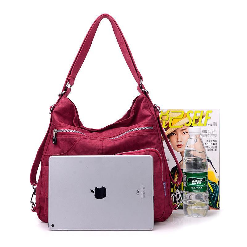 Waterproof Multi-functional Nylon Bag For Ladies