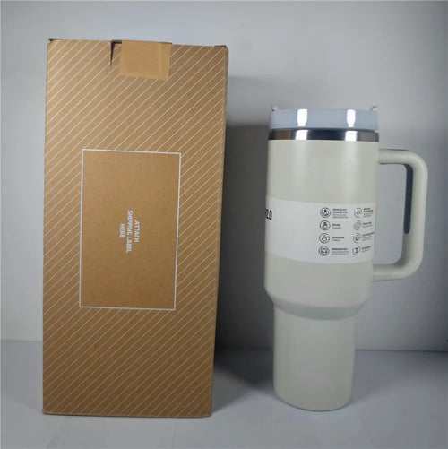 40 Oz Stainless Steel Vacuum Insulated Tumbler Cups With Lids and