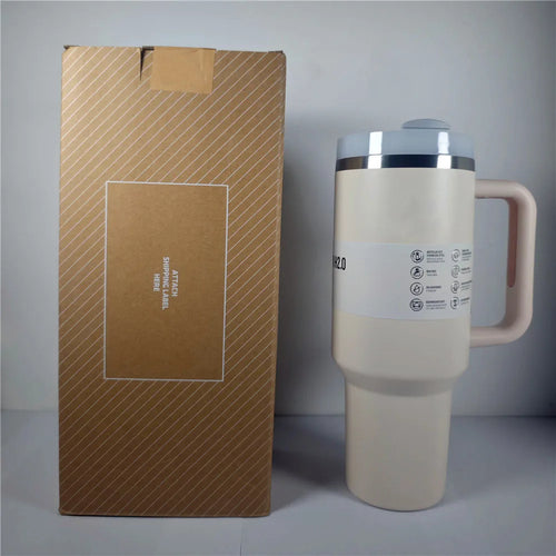 40 Oz Stainless Steel Vacuum Insulated Tumbler Cups With Lids and