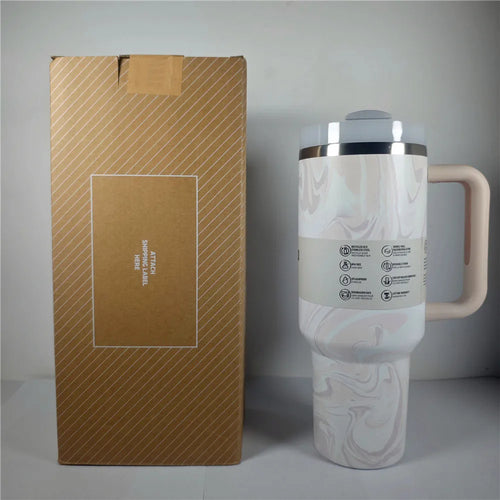 40 Oz Stainless Steel Vacuum Insulated Tumbler Cups With Lids and