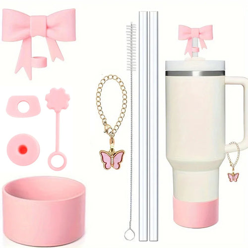 9pcs Cup Accessories for Stanley Spill Proof Stopper 10mm Straw Cover