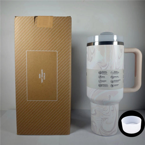 40 Oz Stainless Steel Vacuum Insulated Tumbler Cups With Lids and