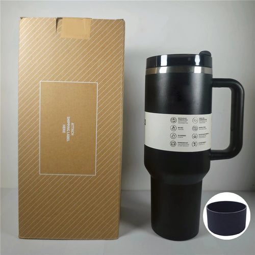 40 Oz Stainless Steel Vacuum Insulated Tumbler Cups With Lids and