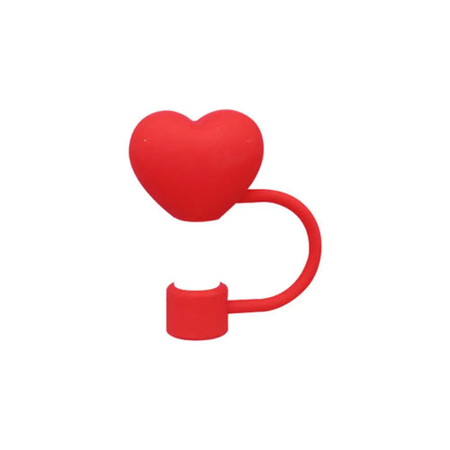 2024Straw Covers Cap Reusable Silicone Straw Toppers For Stanley Cup