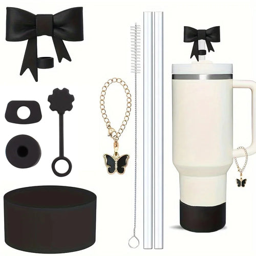 9pcs Cup Accessories for Stanley Spill Proof Stopper 10mm Straw Cover