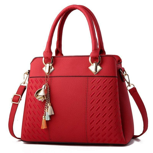 High Quality Solid Color Messenger Bag For Young Ladies