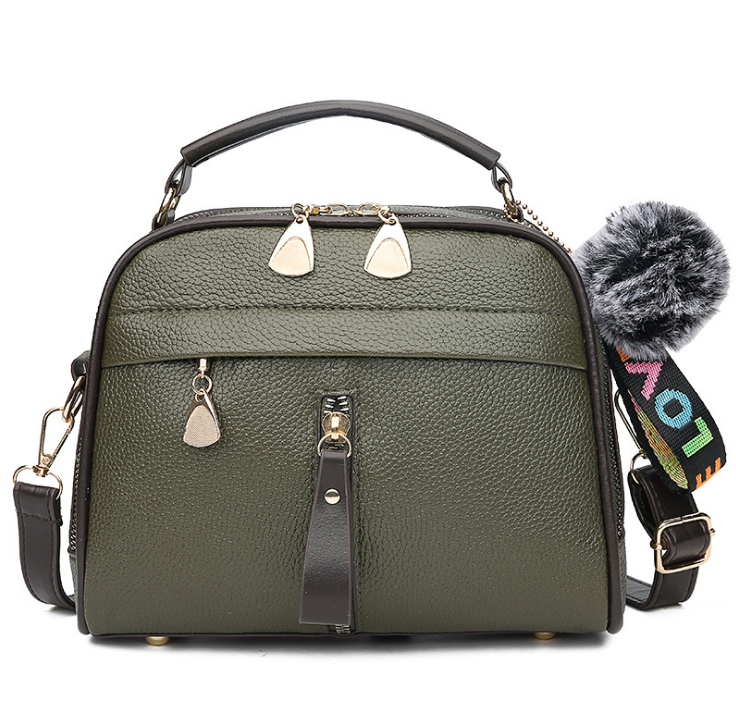 PU Leather Fashion Sweet Ladies' Messenger Bag