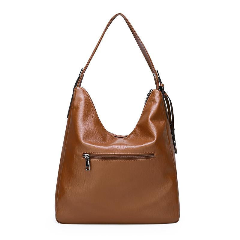 High Quality Soft Leather Shoulder Bag For Young Ladies