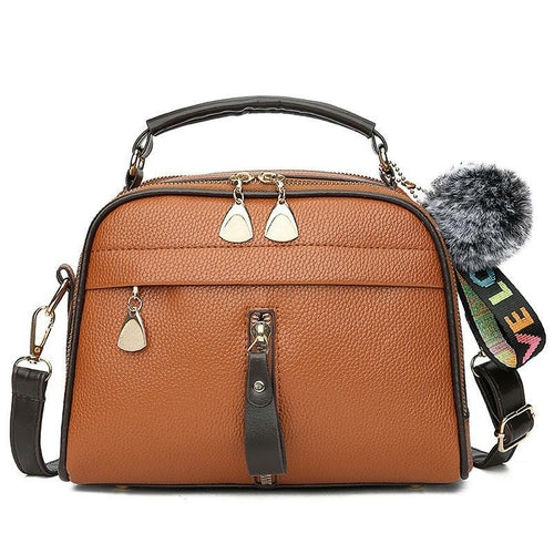 PU Leather Fashion Sweet Ladies' Messenger Bag