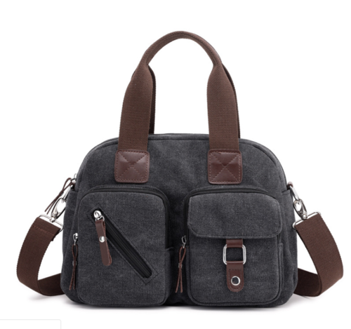 High Quality Canvas Simple Canvas Messenger Bag For Ladies
