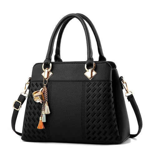 High Quality Solid Color Messenger Bag For Young Ladies