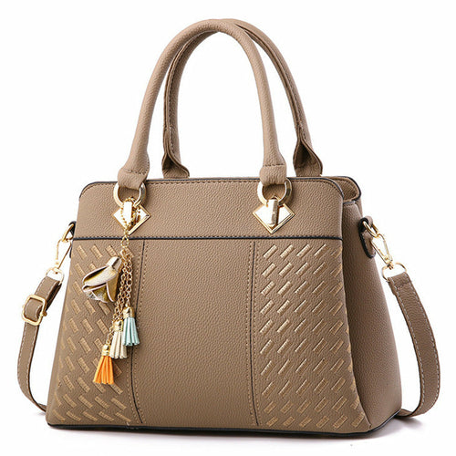 Ladies Large-Capacity Middle-Aged Shoulder Messenger Bag