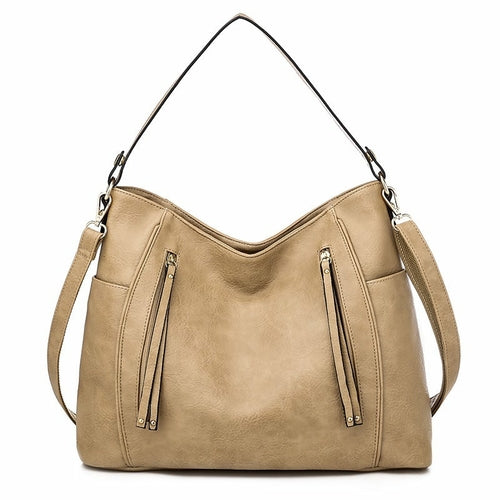 Sweet Ladies' High Quality Solid Color Messenger Bag