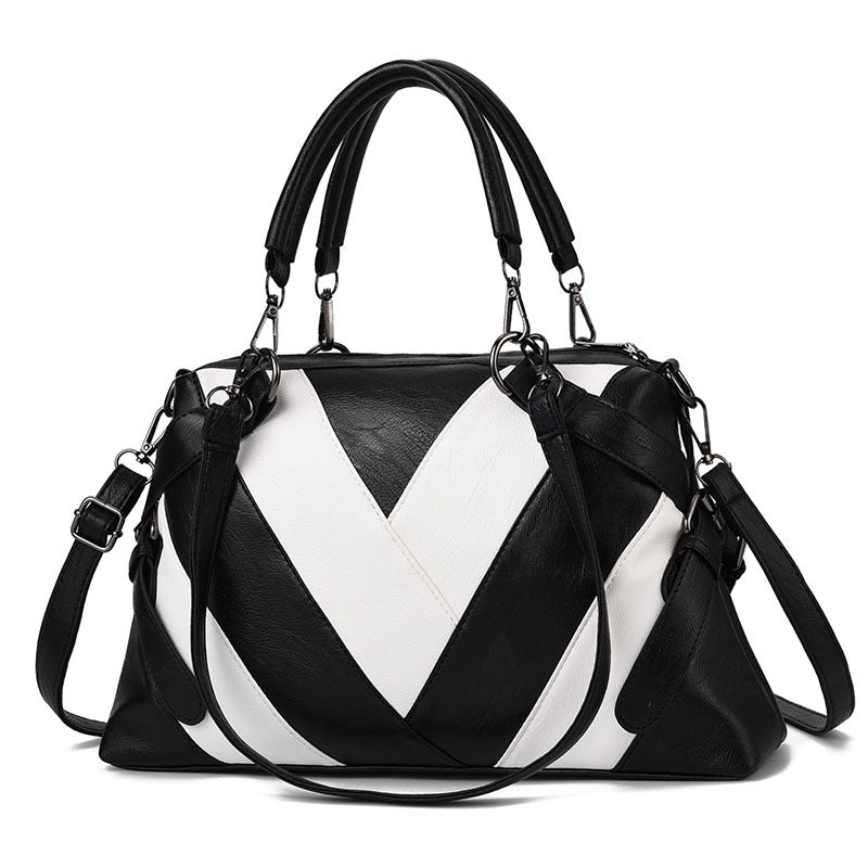 Fashion Soft Leather Large Capacity Ladies Shoulder Bag