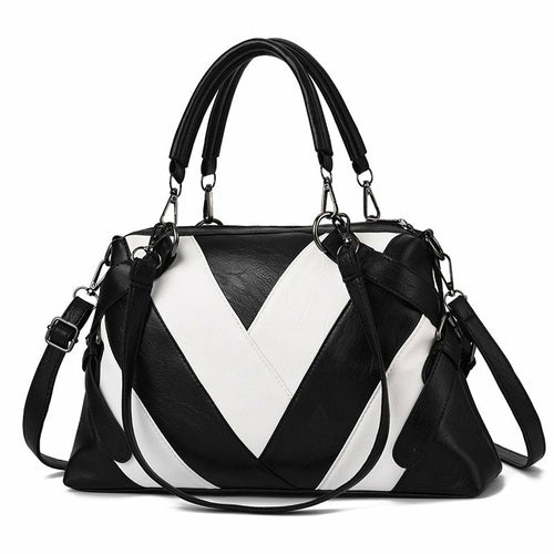 Fashion Soft Leather Large Capacity Ladies Shoulder Bag