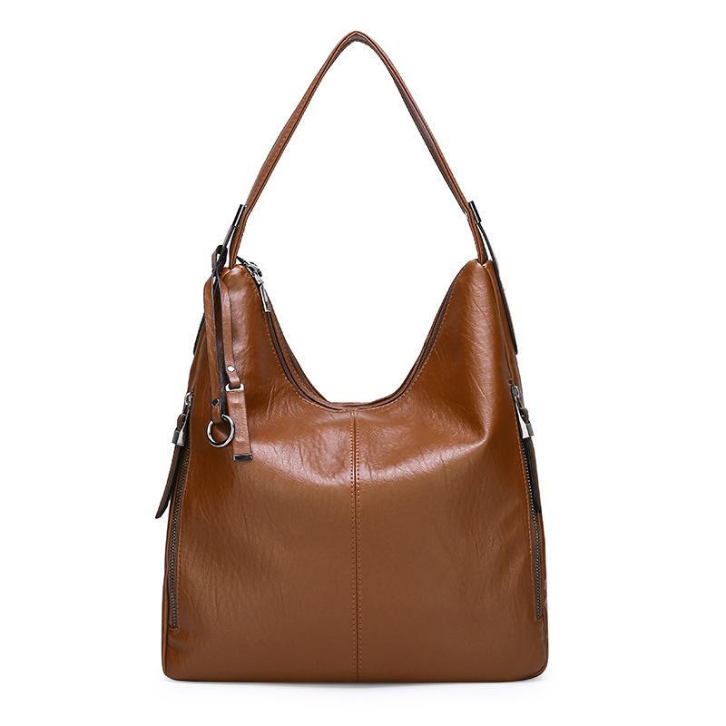 High Quality Soft Leather Shoulder Bag For Young Ladies