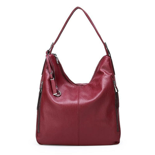 High Quality Soft Leather Shoulder Bag For Young Ladies