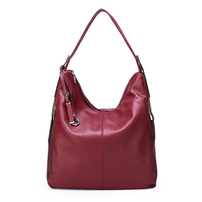 High Quality Soft Leather Shoulder Bag For Young Ladies