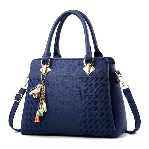 High Quality Solid Color Messenger Bag For Young Ladies