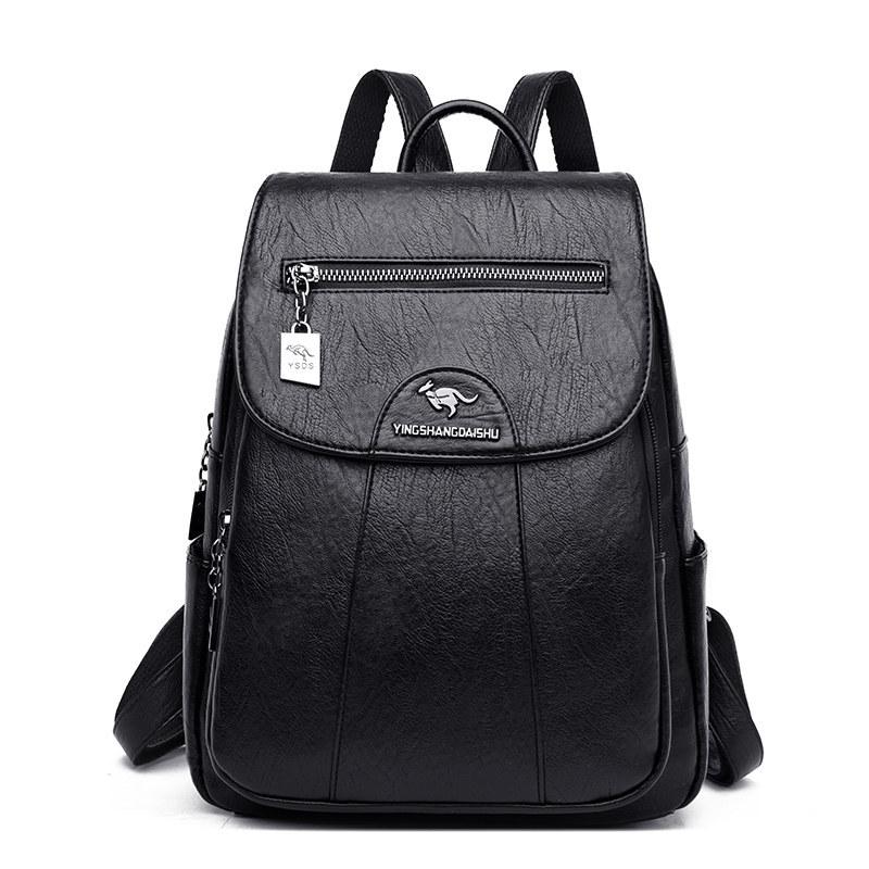 Anti-theft Soft Leather Travel Bag For Young Ladies