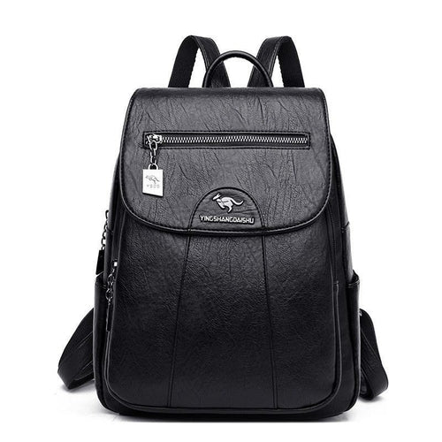 Anti-theft Soft Leather Travel Bag For Young Ladies