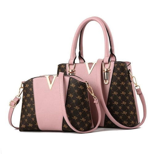 Fashionable Ladies' Two-piece Messenger Bags