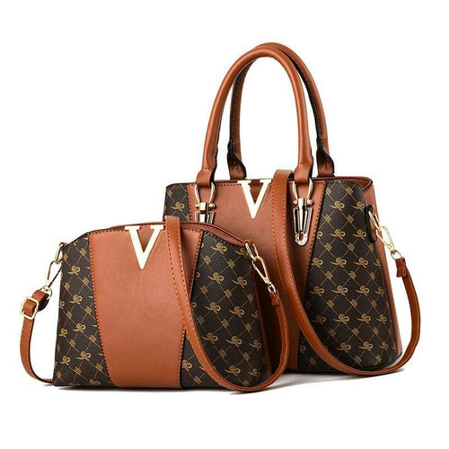 Fashionable Ladies' Two-piece Messenger Bags