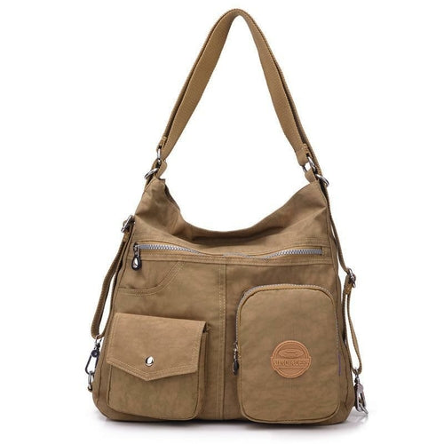 Waterproof Multi-functional Nylon Bag For Ladies