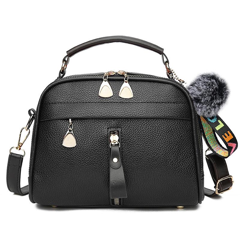 PU Leather Fashion Sweet Ladies' Messenger Bag