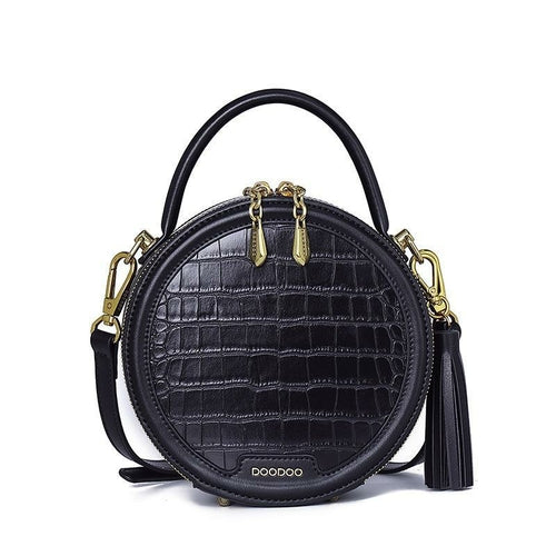 Ladies' Portable Crossbody Small Round Bag For Dating