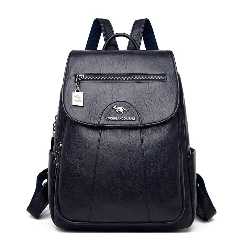 Anti-theft Soft Leather Travel Bag For Young Ladies