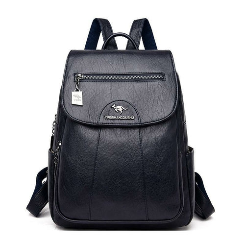 Anti-theft Soft Leather Travel Bag For Young Ladies