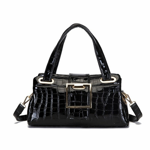 Lady's PU Leather Single Shoulder Casual Messenger Bag