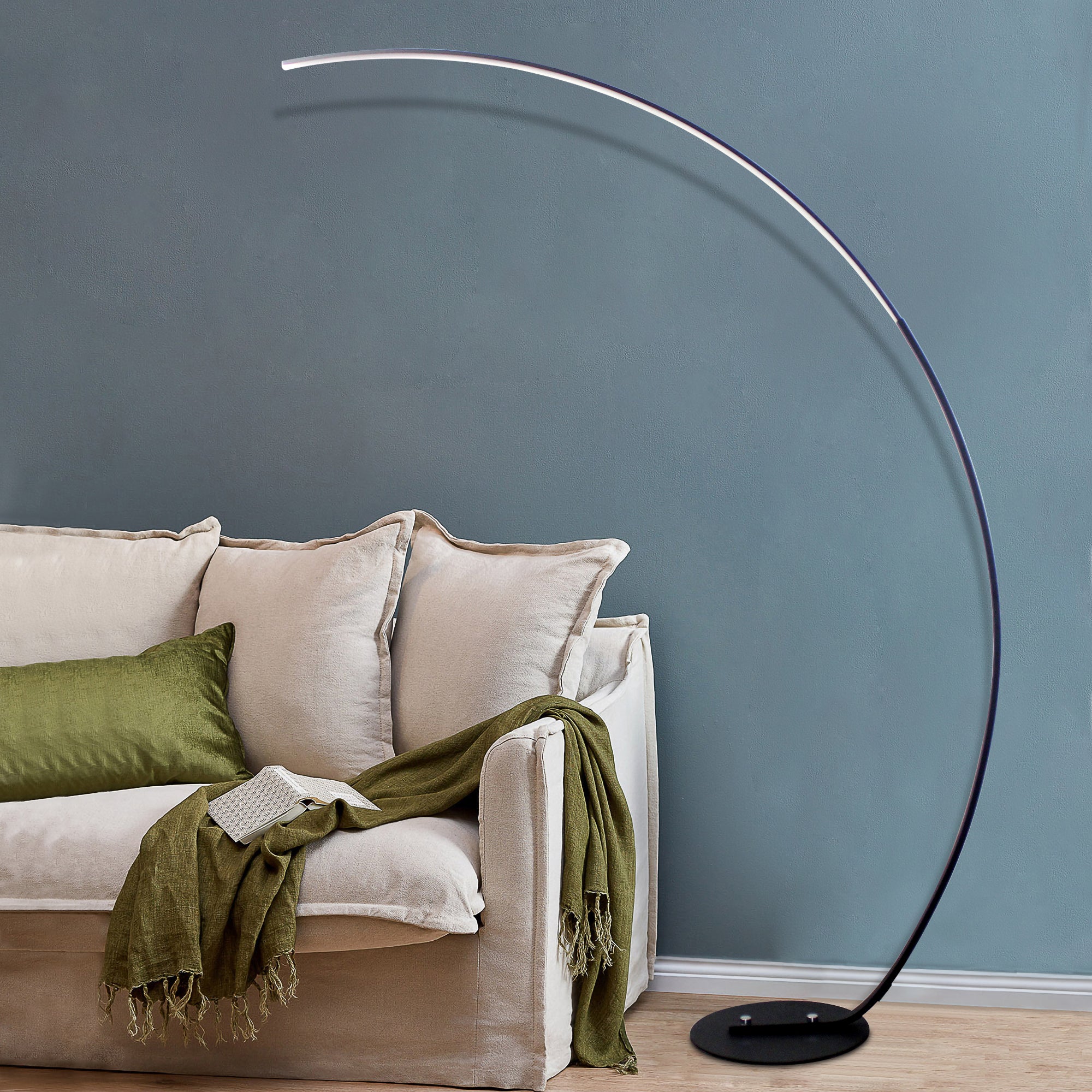 Goah  Modern Curve Floor Lamp