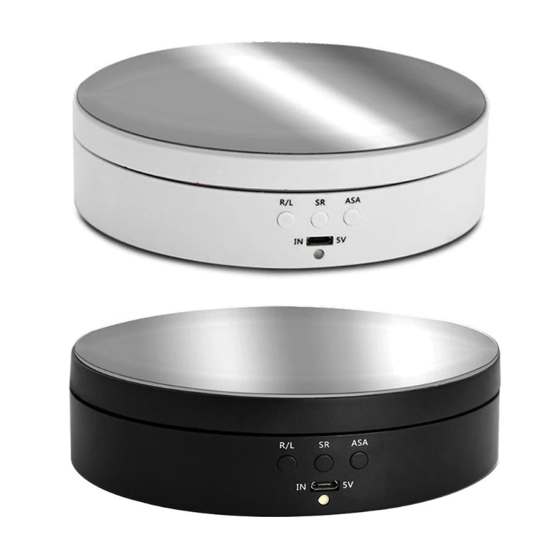Goah 360° Electric Motorized Rotating Display Stand Jewelry Photography