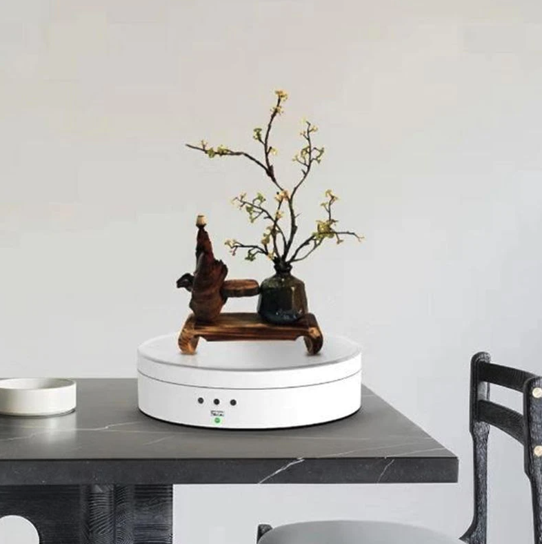 Goah 360° Electric Motorized Rotating Display Stand Jewelry Photography