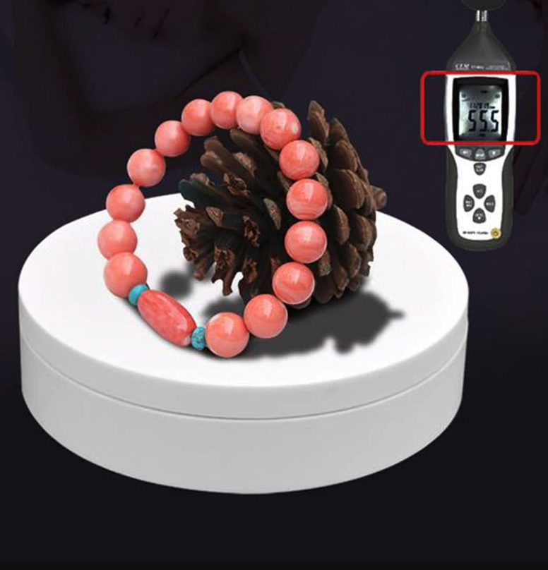 Goah 360° Electric Motorized Rotating Display Stand Jewelry Photography