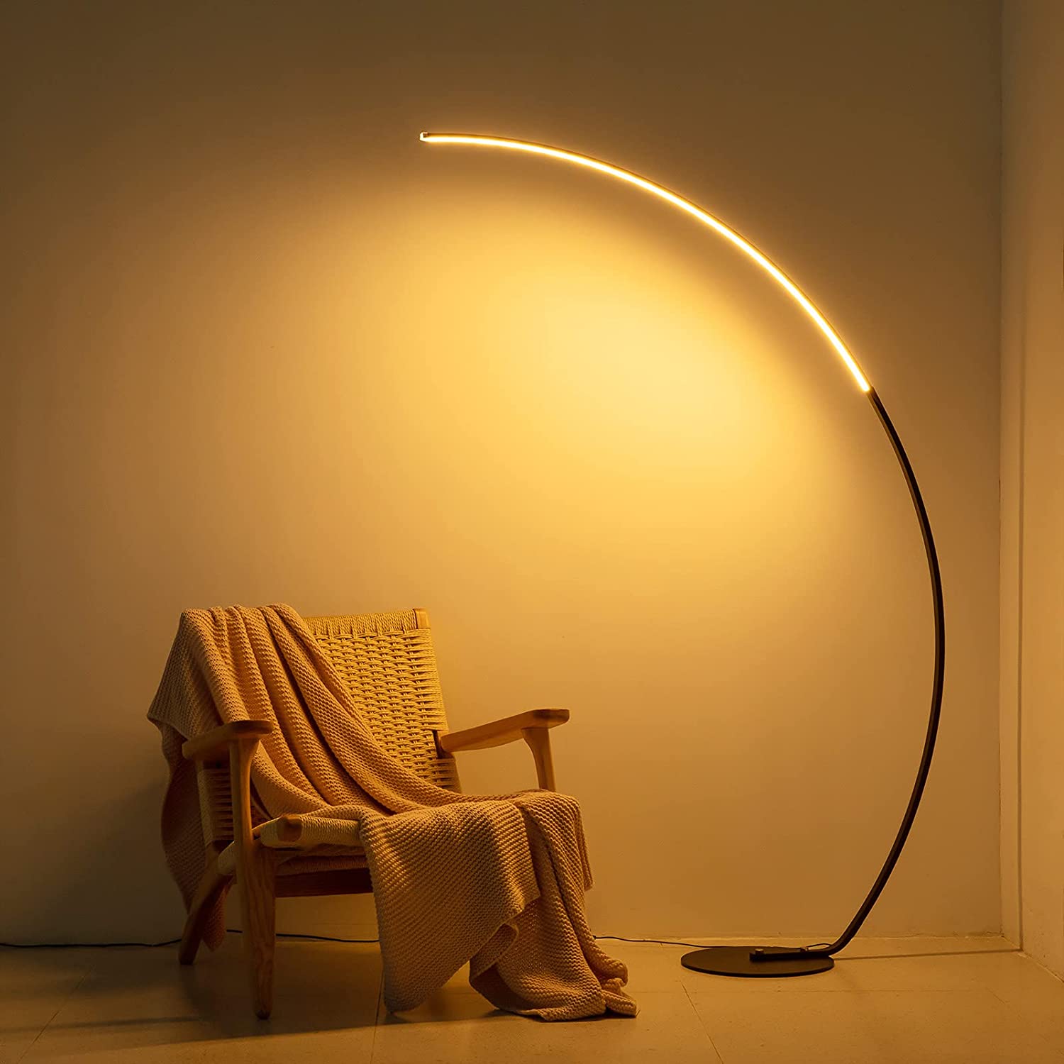 Goah  Modern Curve Floor Lamp