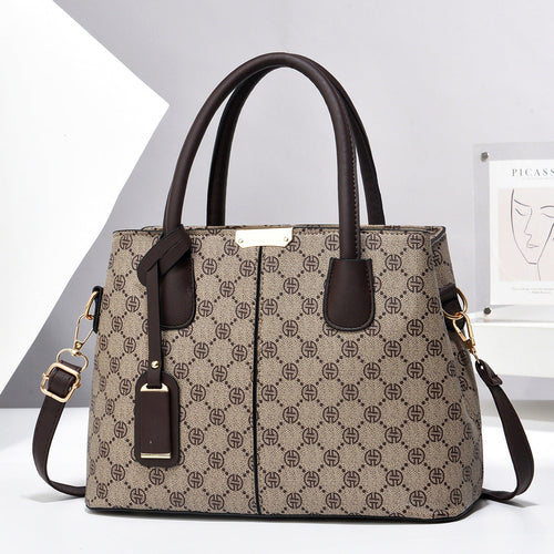 Women PU Leather Handbags Ladies Large Capacity Tote Bag Female Square
