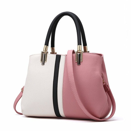 Fashion Leisure Color Contrast Young Lady's Messenger Bag